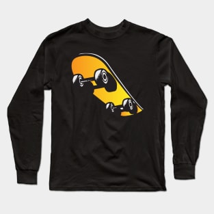 skateboard in air Long Sleeve T-Shirt